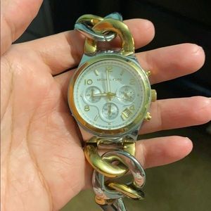 Michael Kors two tone watch